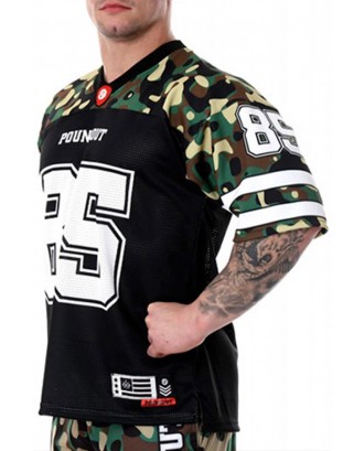 Lovely Sportswear Printed Army Green T-shirt